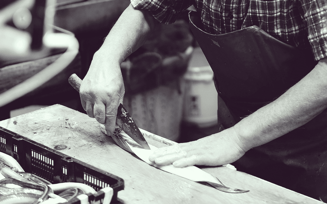 The Flash of a Fish Knife