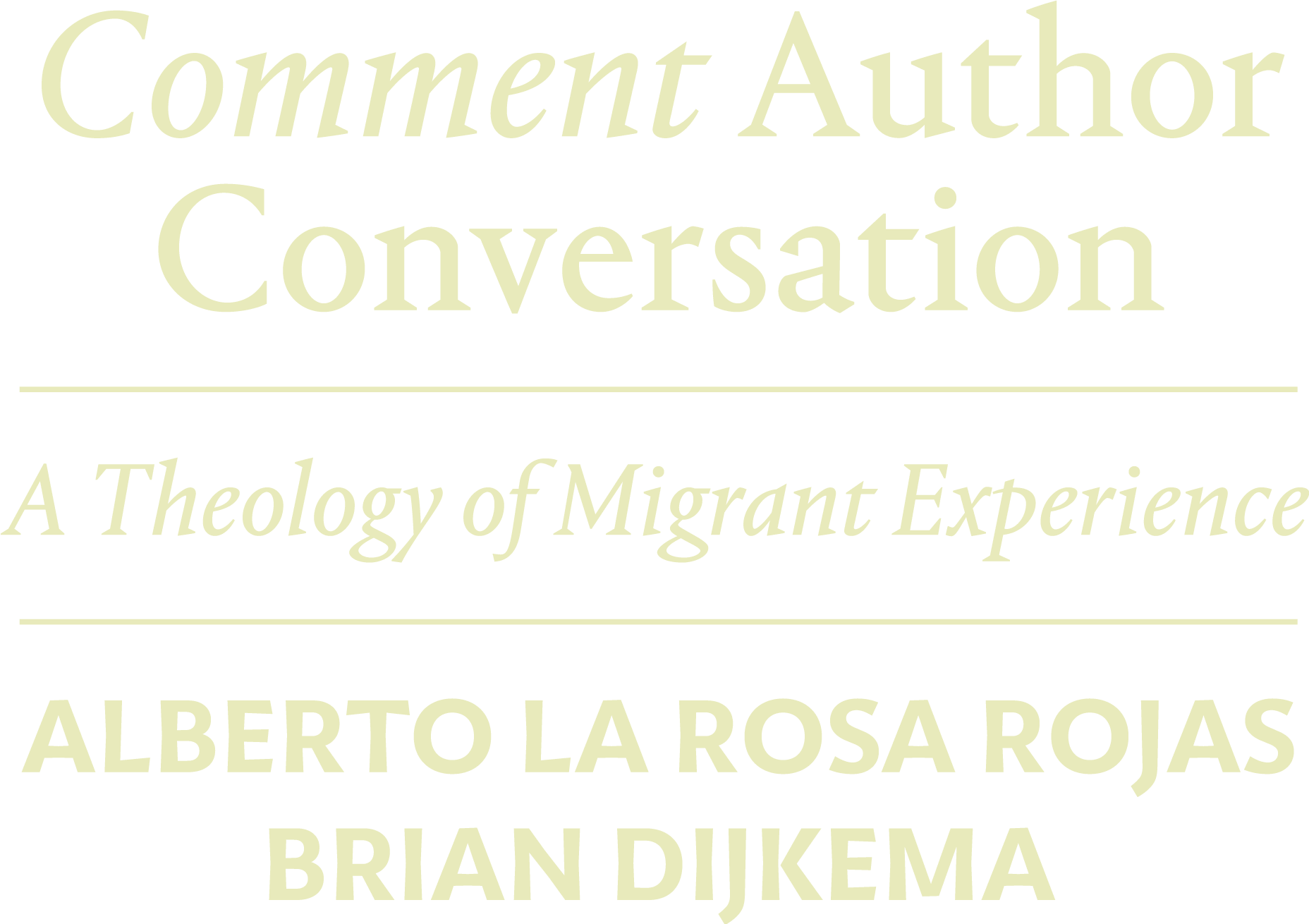 Comment Author Conversation | Leah Libresco Sargeant, April Lawson