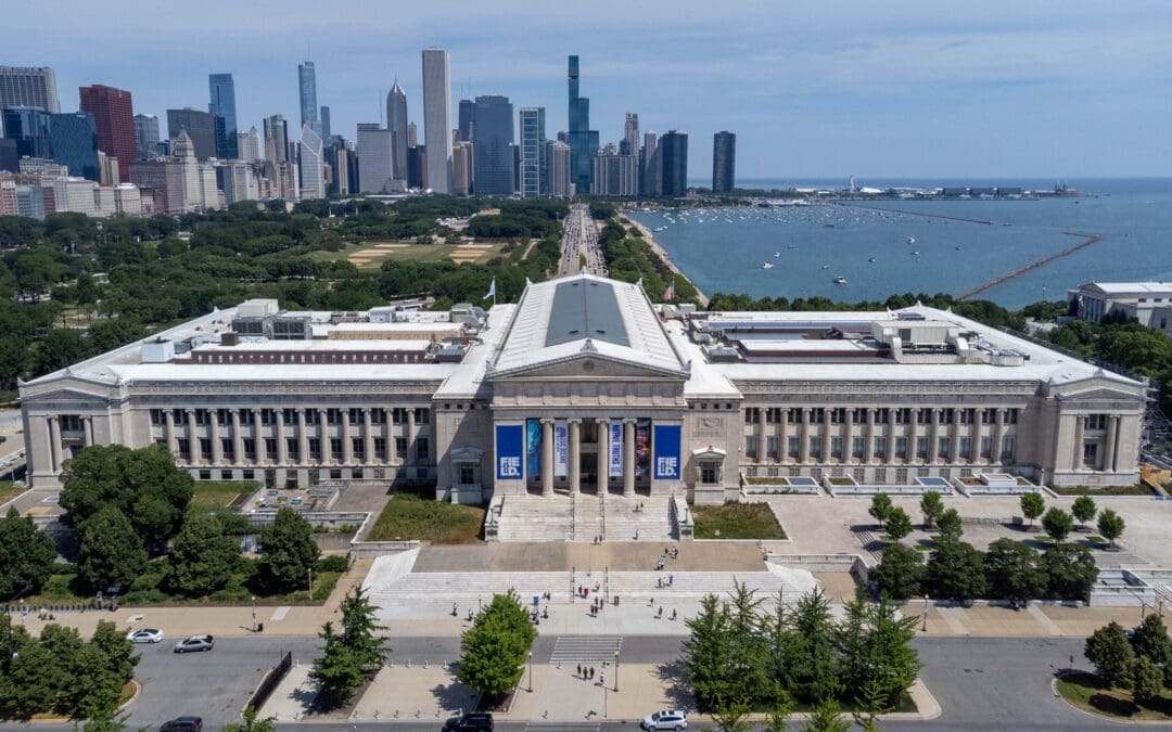 At the Field Museum with Father Teilhard